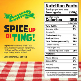 Ingredients close-up showcases visible spice flecks and vibrant seasonings.