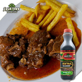 Spur Tree Oxtail Seasoning back label detailing ingredients