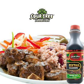 Kitchen scene featuring Spur Tree Oxtail Seasoning canister