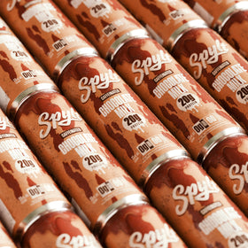Spylt 12-count packaging of ready-to-drink chocolate milk for easy stocking