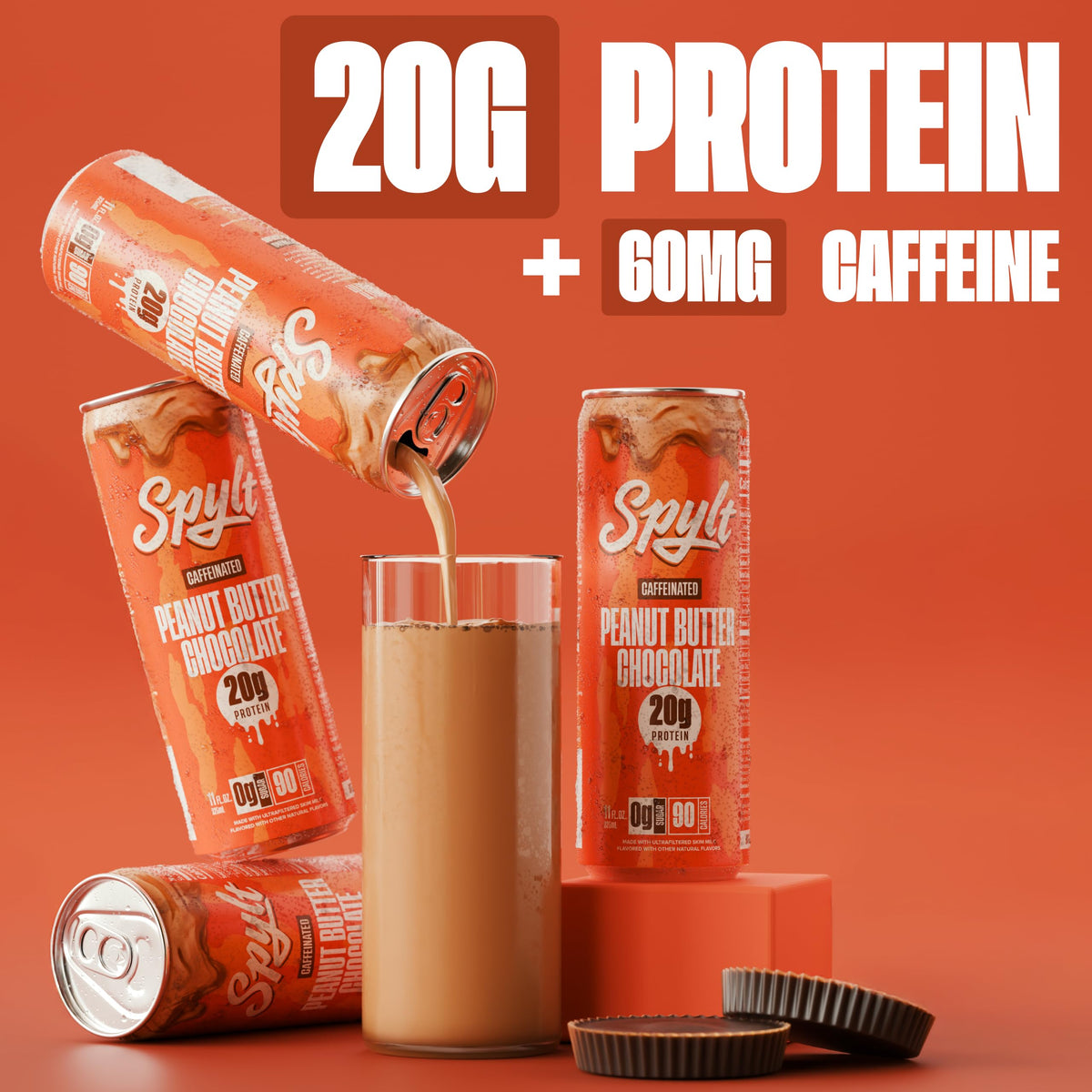 Spylt 20g protein per bottle for on-the-go recovery