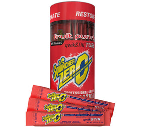 Sqwincher Qwik Stik orange flavor packet ideal for workouts