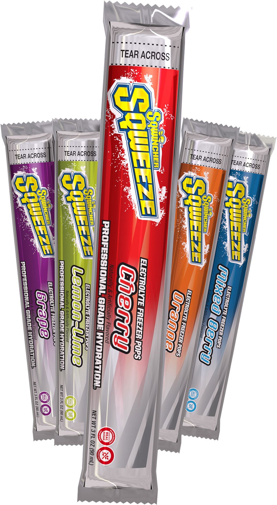 Sqwincher Squeeze electrolyte freezer pop cooling hydration for workouts