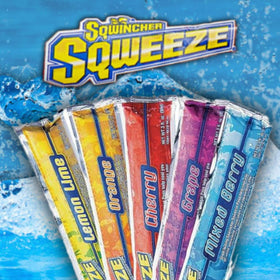 Sqwincher Sqweeze individual sleeve packaging keeps pops clean and portable