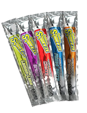 Sqwincher Sqweeze lemon lime freezer pop for refreshing on the go hydration