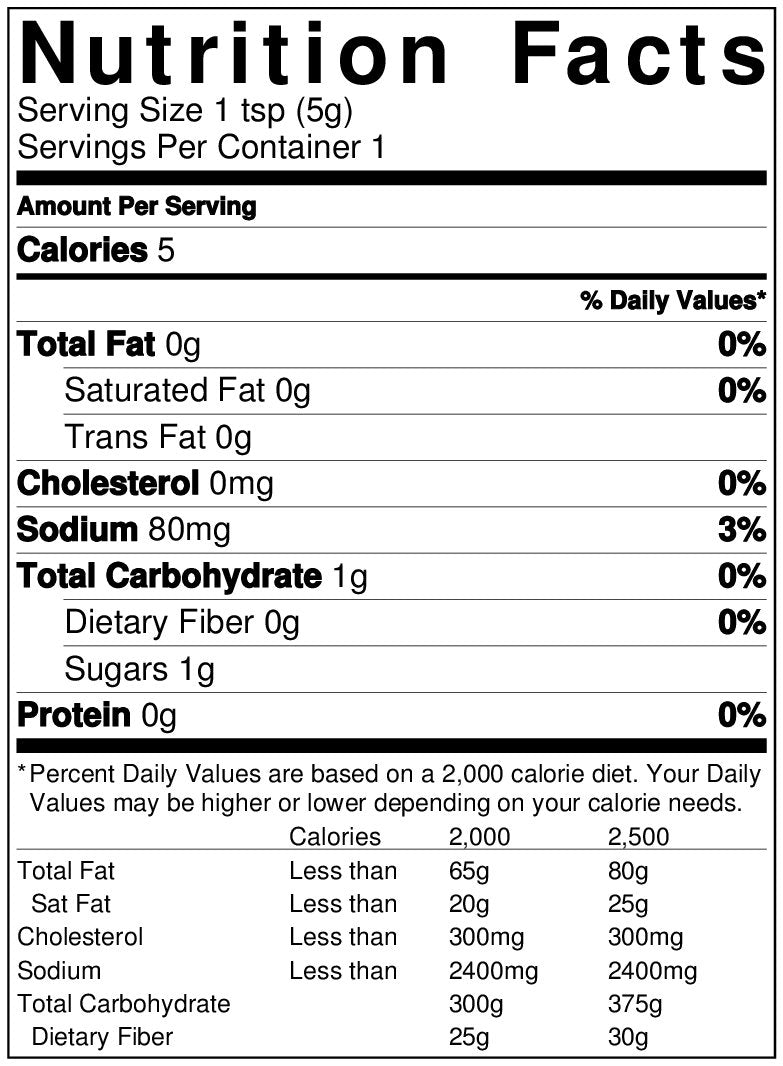 Sriracha2Go made in USA with kosher certification.