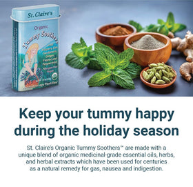 St. Claire's Organics Tummy Soothers refill bag option showing bulk packaging.