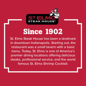 St. Elmo Cocktail Sauce keep refrigerated for freshest flavor.