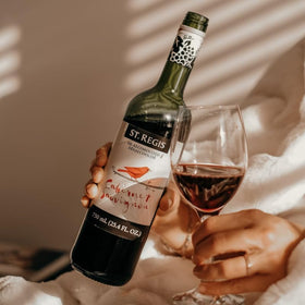 ST. REGIS Cabernet Sauvignon food pairings suggest versatile dining options.