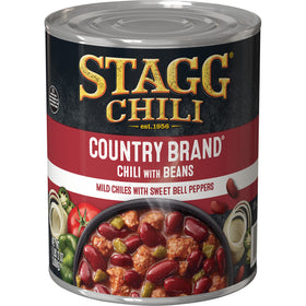 STAGG Country Chili open can ready for quick meals on busy days