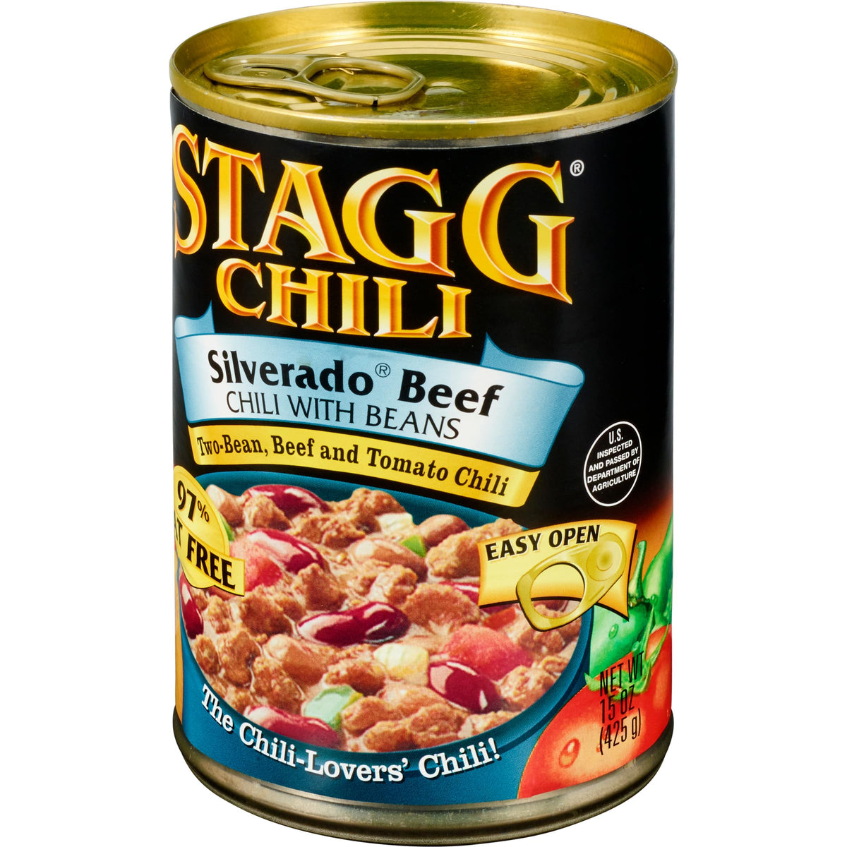 STAGG Silverado Chili on a hot dog for game day flavor boost