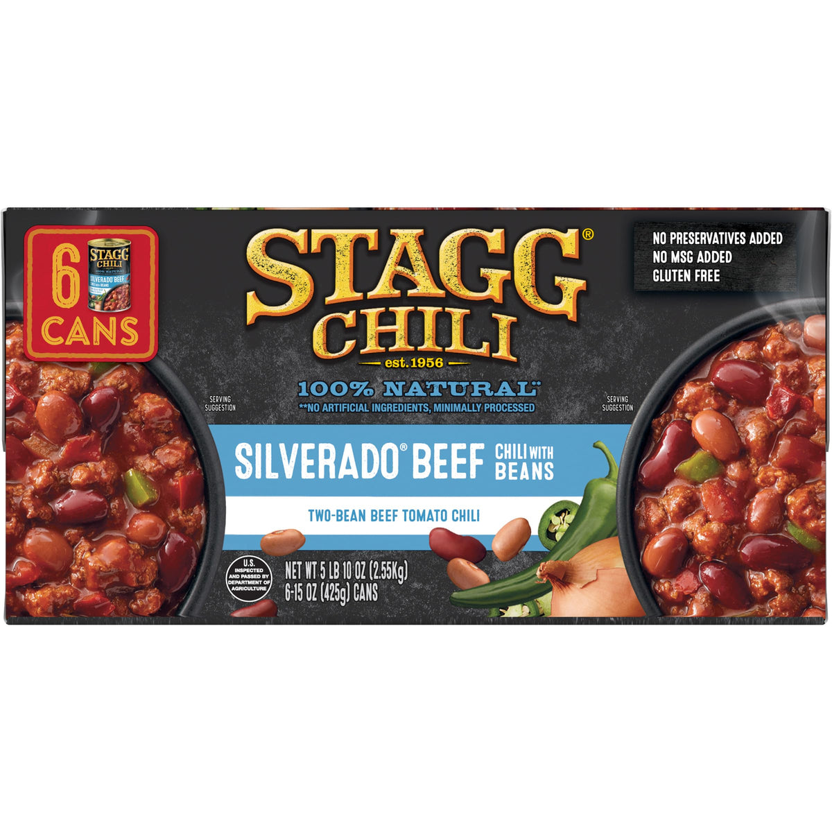 STAGG Silverado Chili ready to heat for fast meals