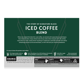 Starbucks 10-count iced coffee pods box ready for quick daily brews.