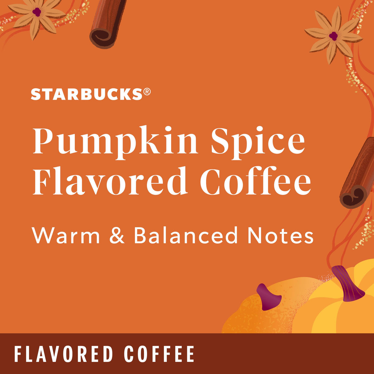 Starbucks 100% Arabica beans highlight premium quality for a balanced cup