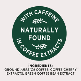 100% Arabica Starbucks beans indicate smooth flavor