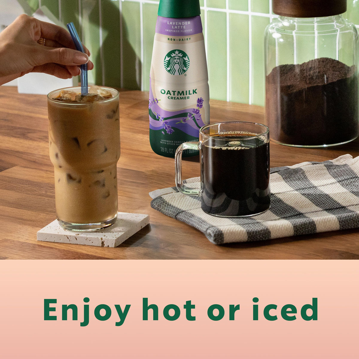 Arabica beans deliver café-quality flavor in a home-brewed cup