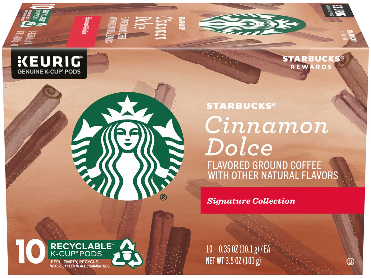 Starbucks Blonde Roast K-Cup pod brew delivering mellow flavor