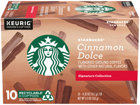 Starbucks Blonde Roast K-Cup pod brew delivering mellow flavor