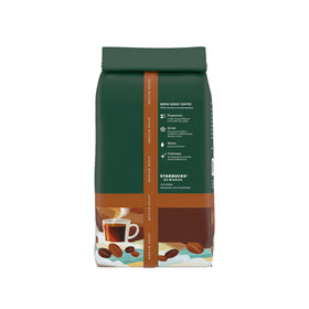 Iced coffee made with Starbucks Breakfast Blend refreshing in a glass