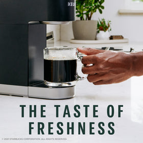 Starbucks Breakfast Blend iced coffee served over ice