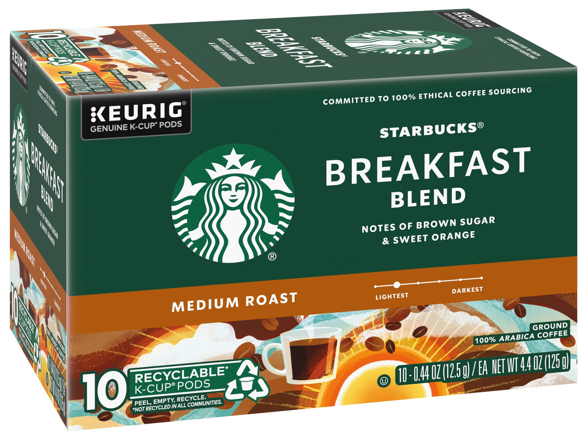 Two-box Breakfast Blend packaging showing value and convenience