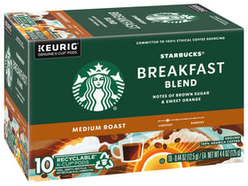 Two-box Breakfast Blend packaging showing value and convenience