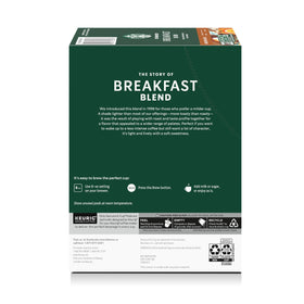 Starbucks Breakfast Blend morning table scene, inviting breakfast companion