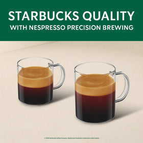Nespresso Vertuo compatible capsules ready for at-home Starbucks coffee.