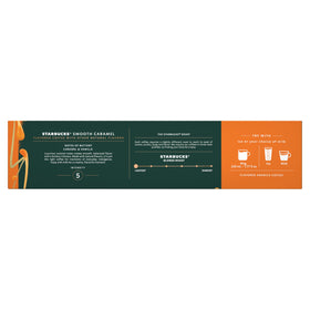 Starbucks caramel flavored coffee pod brings café-style richness to your kitchen.