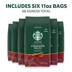 Starbucks Cinnamon Dolce ground coffee bags enable easy at-home flavor variety