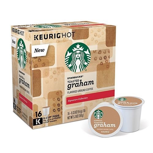 Starbucks Toasted Graham pods front-pack view for quick, single-serve mornings