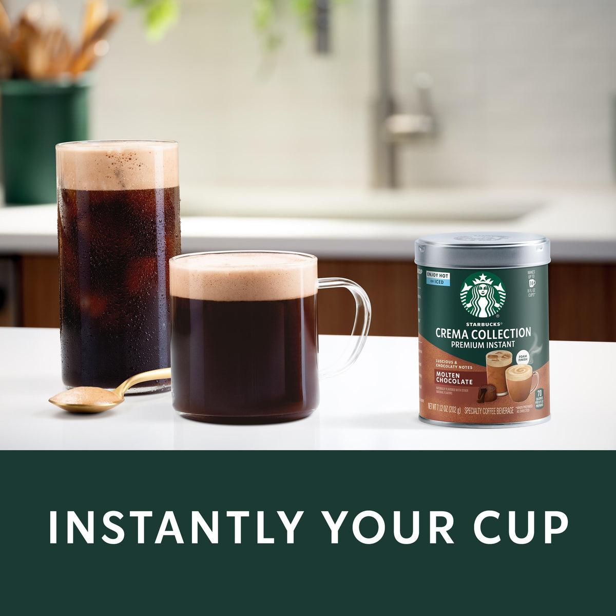 Starbucks Crema Molten Chocolate aroma evokes cocoa notes