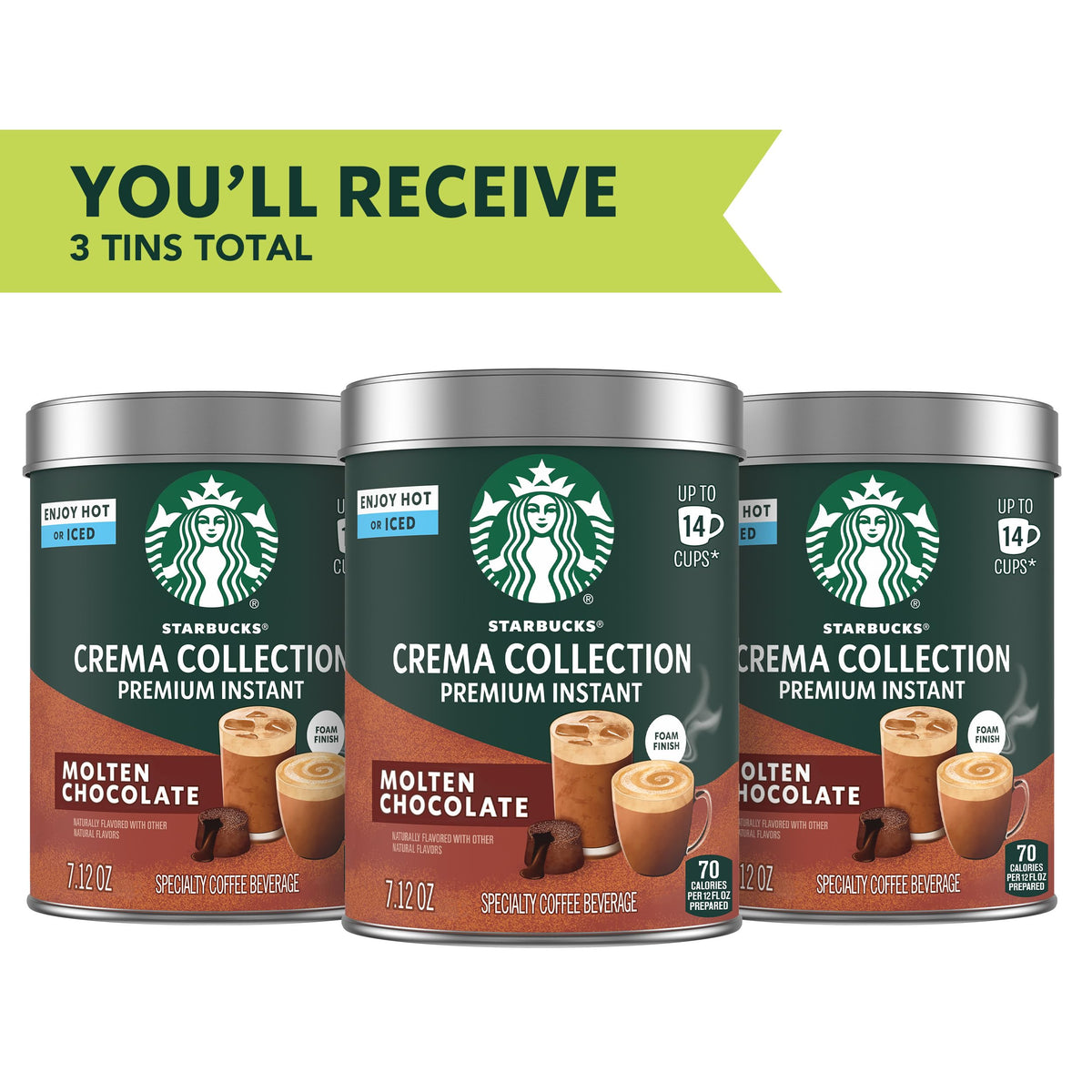 Starbucks Crema Molten Chocolate frothy cup demonstrates café-like crema at home