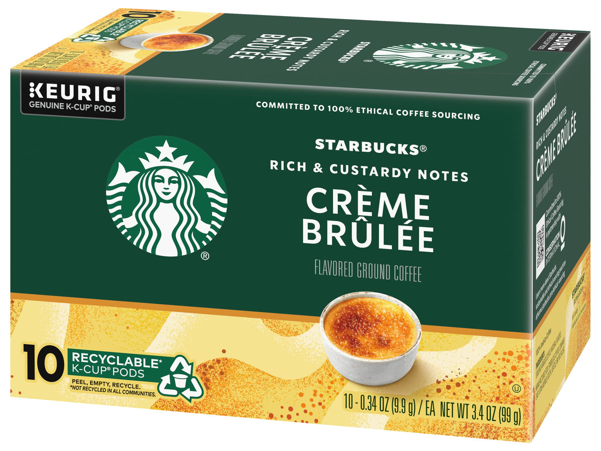 Creme Brulee Blonde Roast crema close-up, highlighting a light roast and creamy notes
