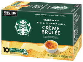 Creme Brulee Blonde Roast crema close-up, highlighting a light roast and creamy notes