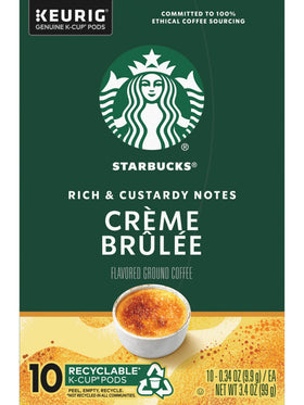 Steaming mug with Creme Brulee Blonde Roast evokes cozy morning ritual