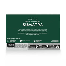 Starbucks Sumatra pods ready for quick, satisfying home brewing.