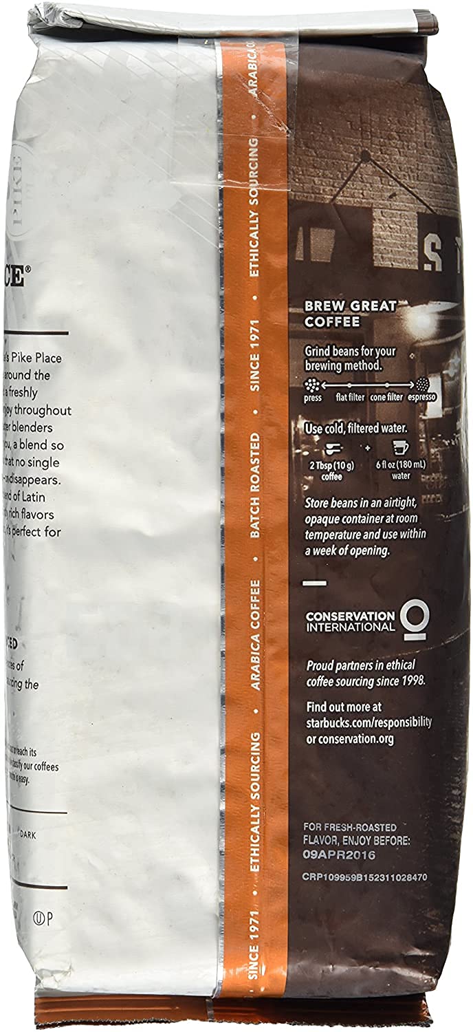Starbucks Decaf Pike Place coffee cup—aroma-rich pour for an evening routine.