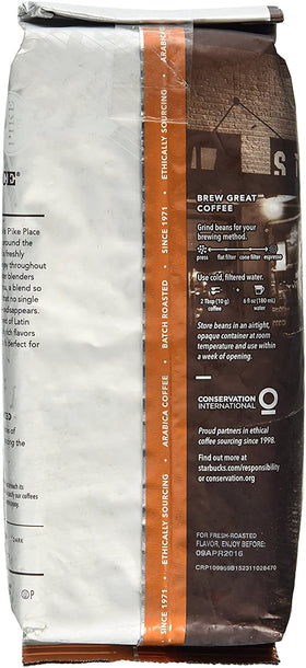 Starbucks Decaf Pike Place coffee cup—aroma-rich pour for an evening routine.