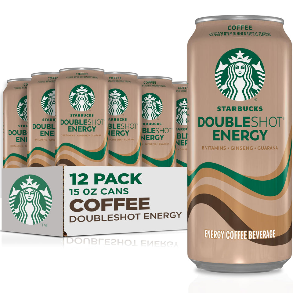 Starbucks Doubleshot Energy Coffee can 15 oz ready to enjoy on the go