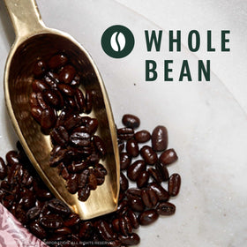 Starbucks Espresso Roast beans with rich molasses notes.