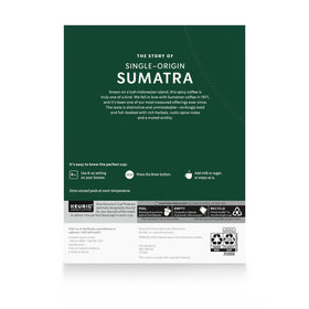 Starbucks ethical sourcing badge with Conservation International impact.