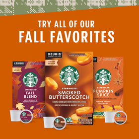 Starbucks fall flavor teaser hints at smoky-sweet aroma.