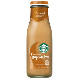 Starbucks Frappuccino Caramel bottle, café-style flavor any time