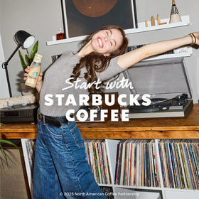 Starbucks Frappuccino Mocha 12-pack on shelf invites quick flavor pick-me-up.