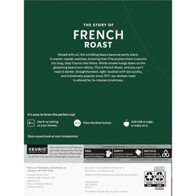 Starbucks French Roast packaging shown for easy storage