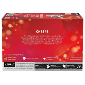 Starbucks Holiday Blend limited edition box highlights seasonal edition.