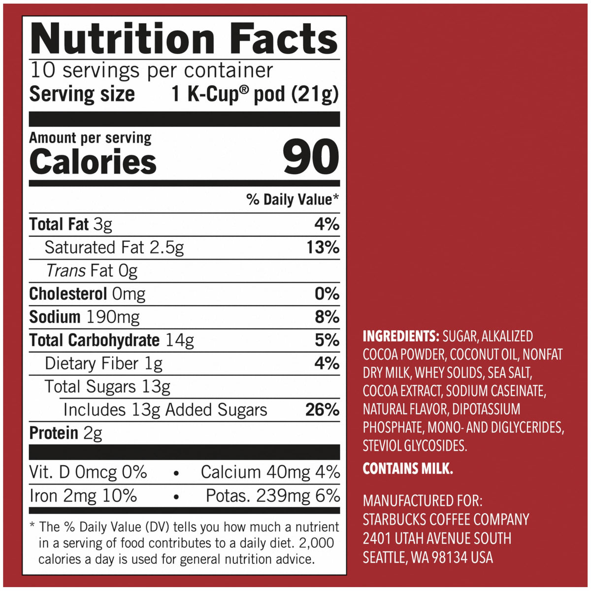 Recyclable Starbucks K-Cup packaging highlights sustainability