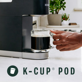 Starbucks House Blend medium-roast K-Cup pod on display highlighting balanced flavor.