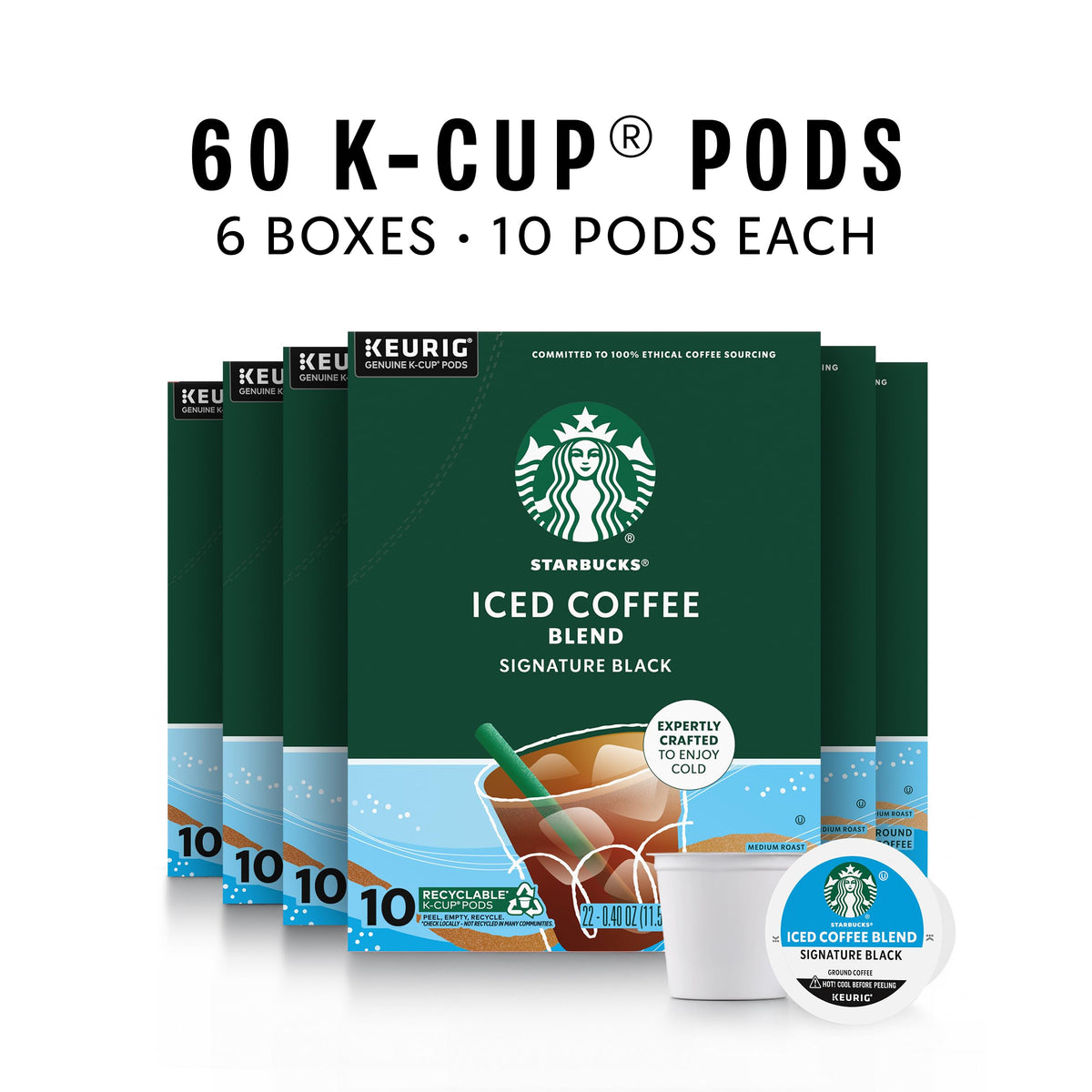 Six-pack pod box spine for convenient home brewing